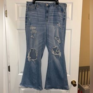 American Eagle Curvy Super High-Rise Flare Jeans